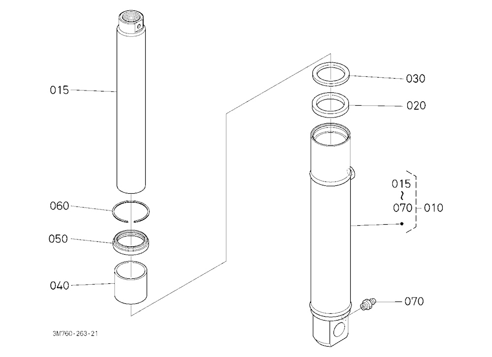Assist Cylinder [Component Parts] [New Type] [Opti