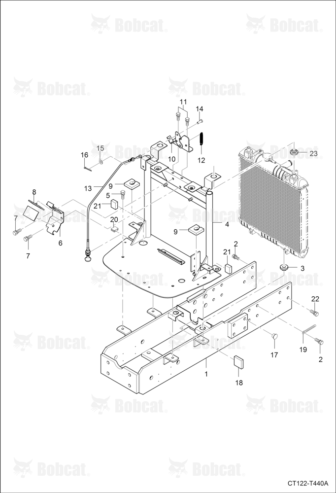 Front Axle Frame Group