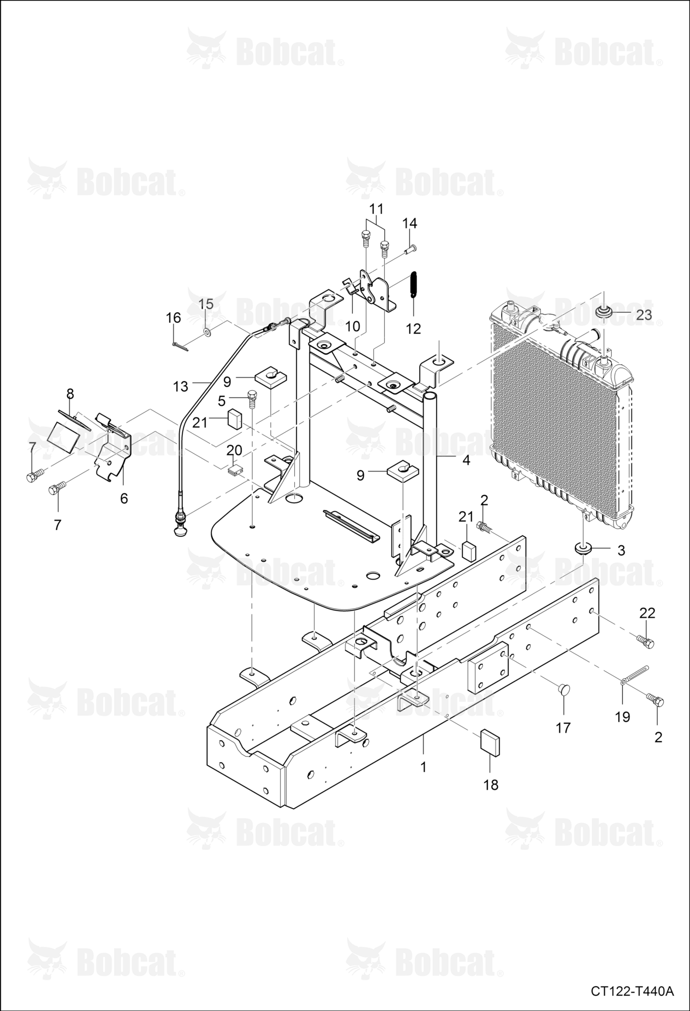 Front Axle Frame Group