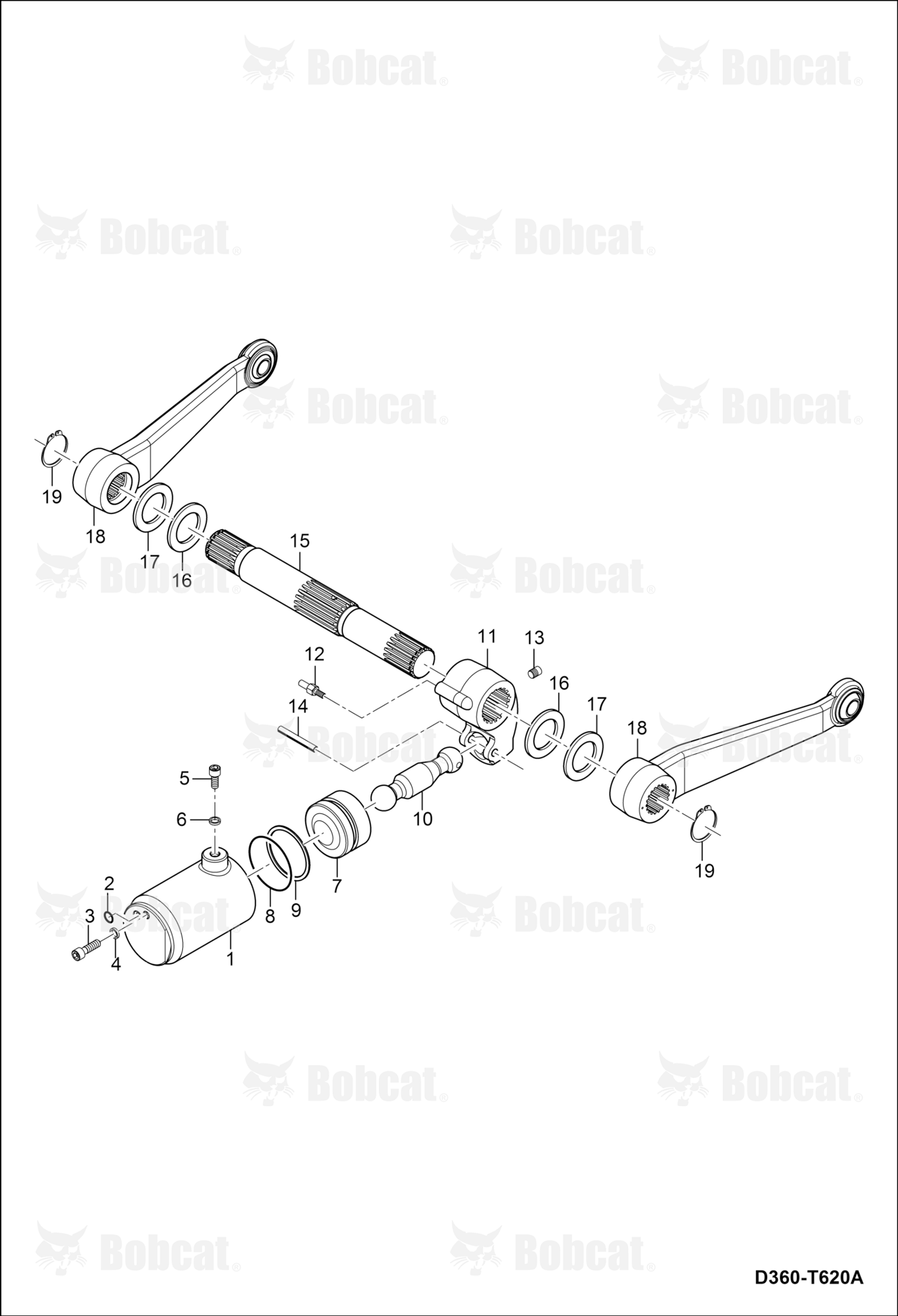 Hydraulic Lift Arm Group
