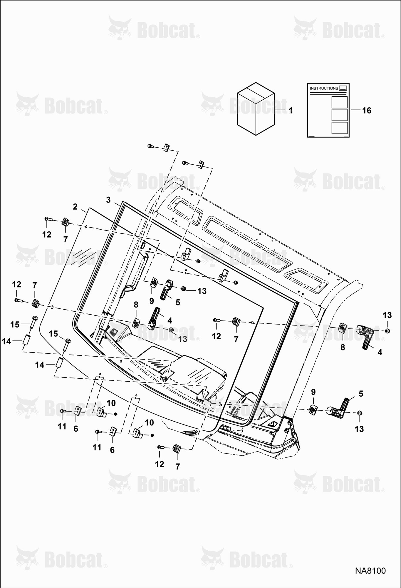 CAB Windshield Kit (Poly & Hard Poly)