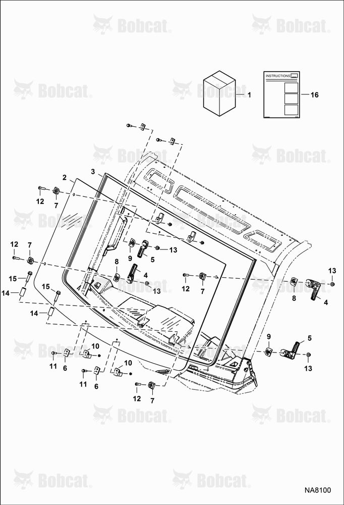 CAB Windshield Kit (Poly & Hard Poly)