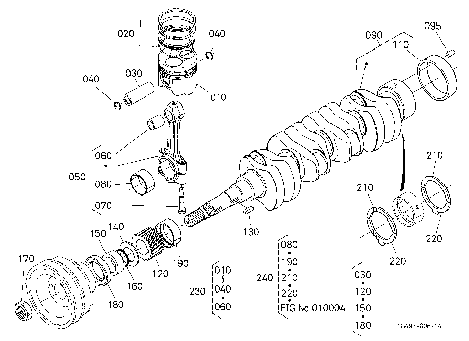 Piston And Crankshaft