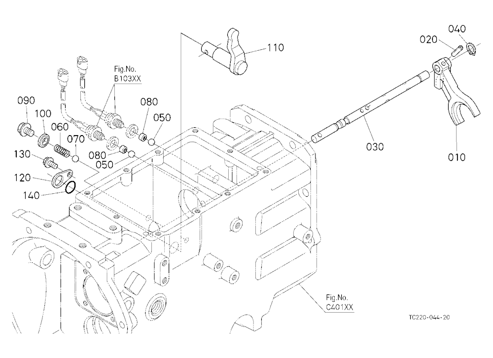 Differential Lock Shift Fork [Except Hst Type]