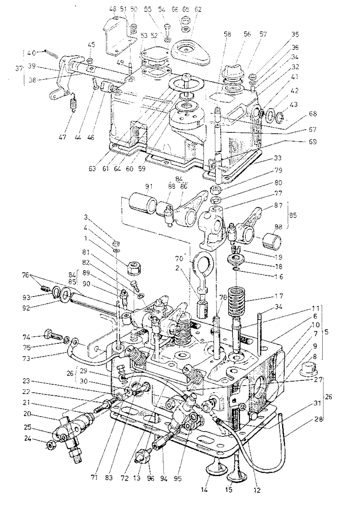 Cylinder Head And Head Cover