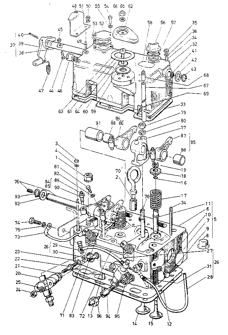 Cylinder Head And Head Cover