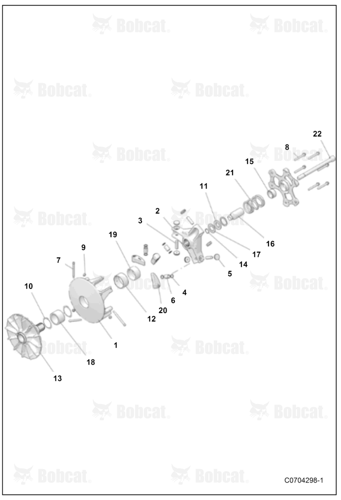 Drive TRAIN, CLUTCH, Primary