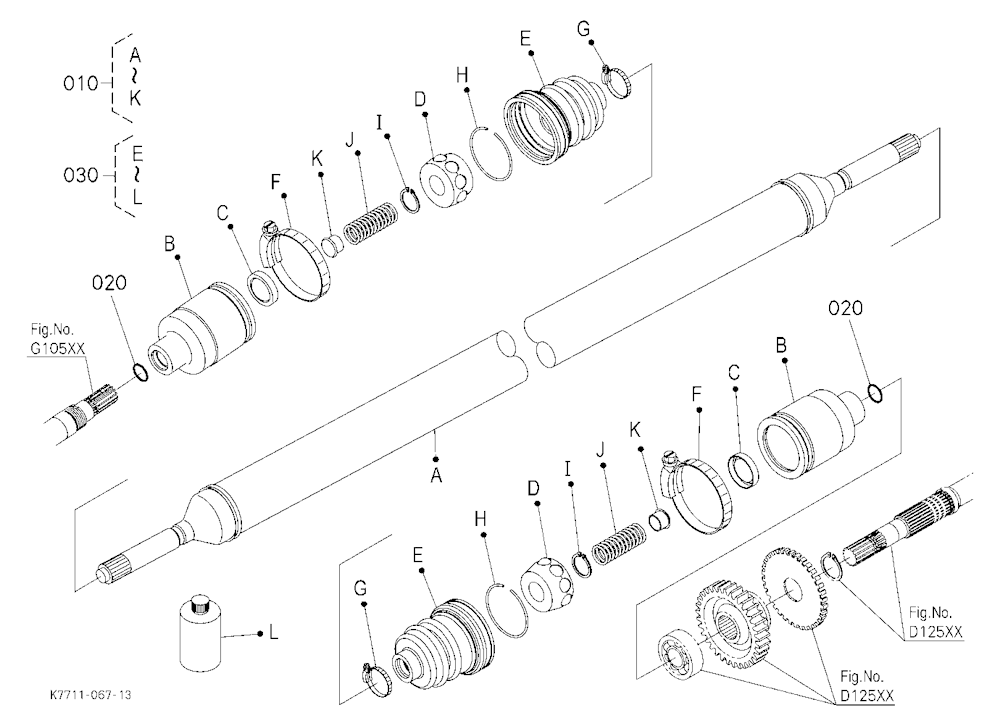 Front Propeller Shaft