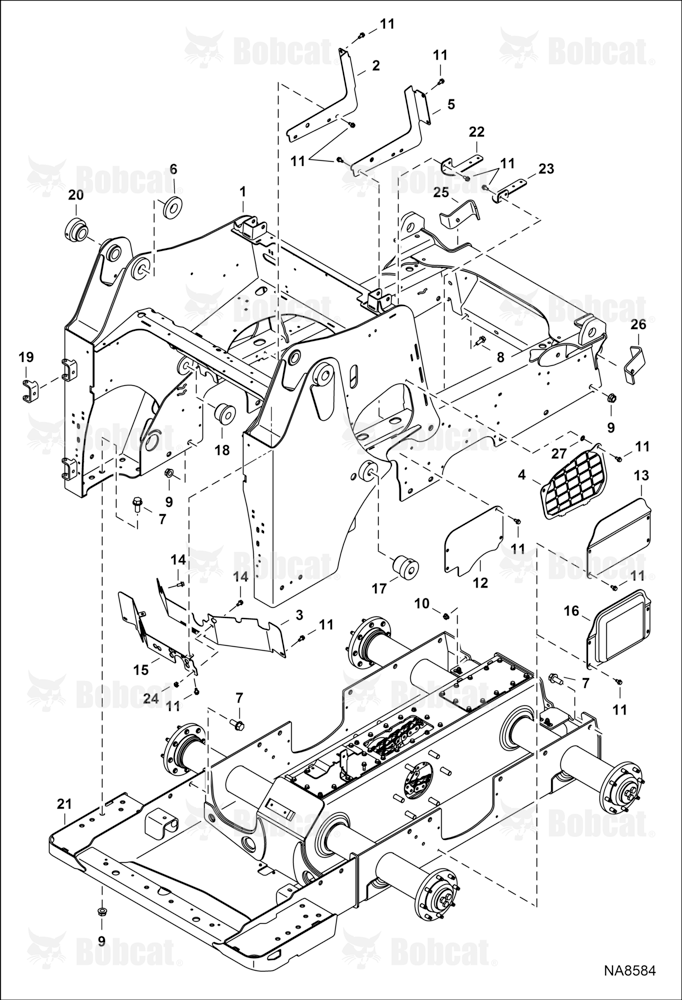 Main Frame  AHGL11001 - AHGL13006, AHGL13021