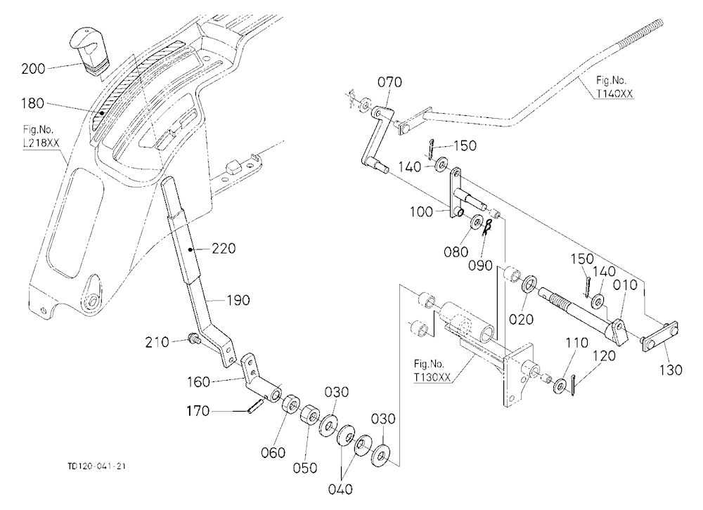 Draft Control Lever (With Draft) (W/G No.L8317) [O
