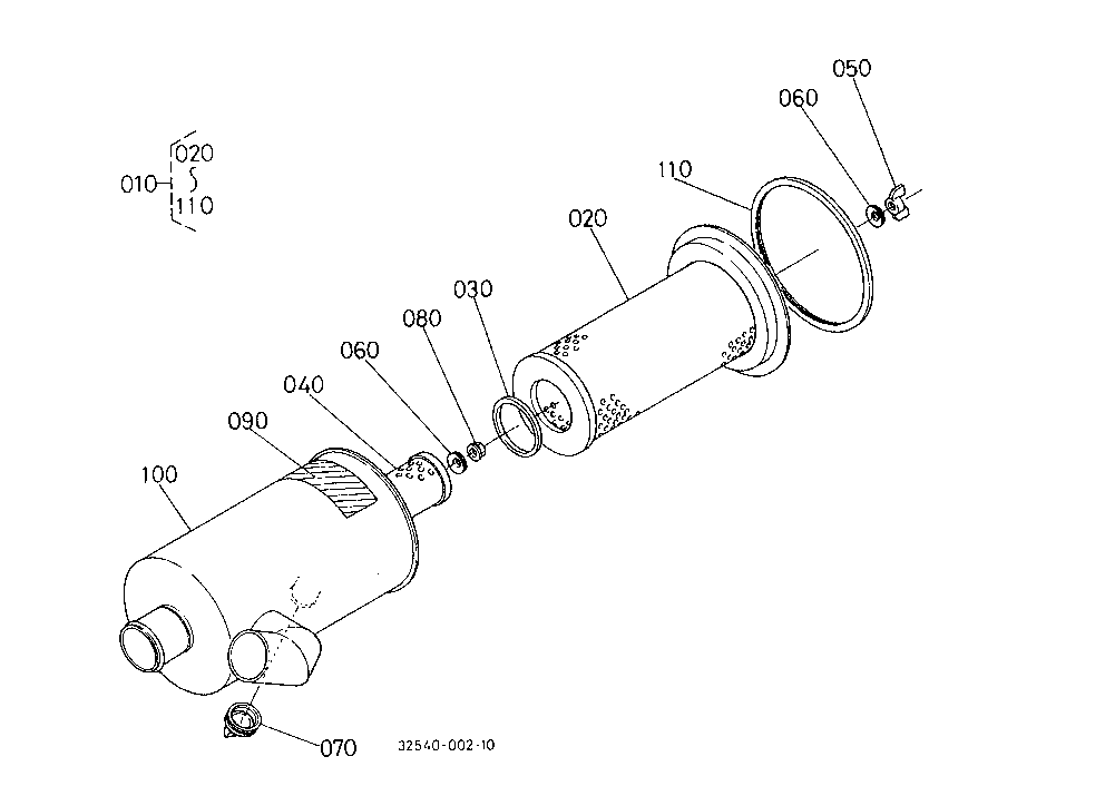 Air Cleaner (Double) [Component Parts]