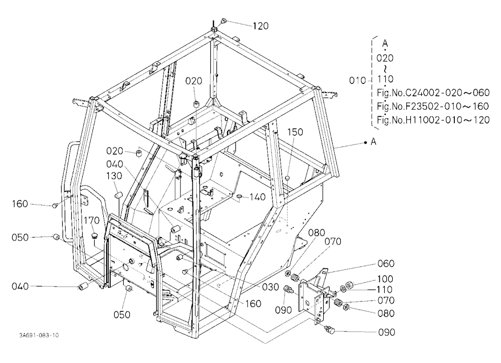 Cab Frame [A] [Cab Type] [New Type]