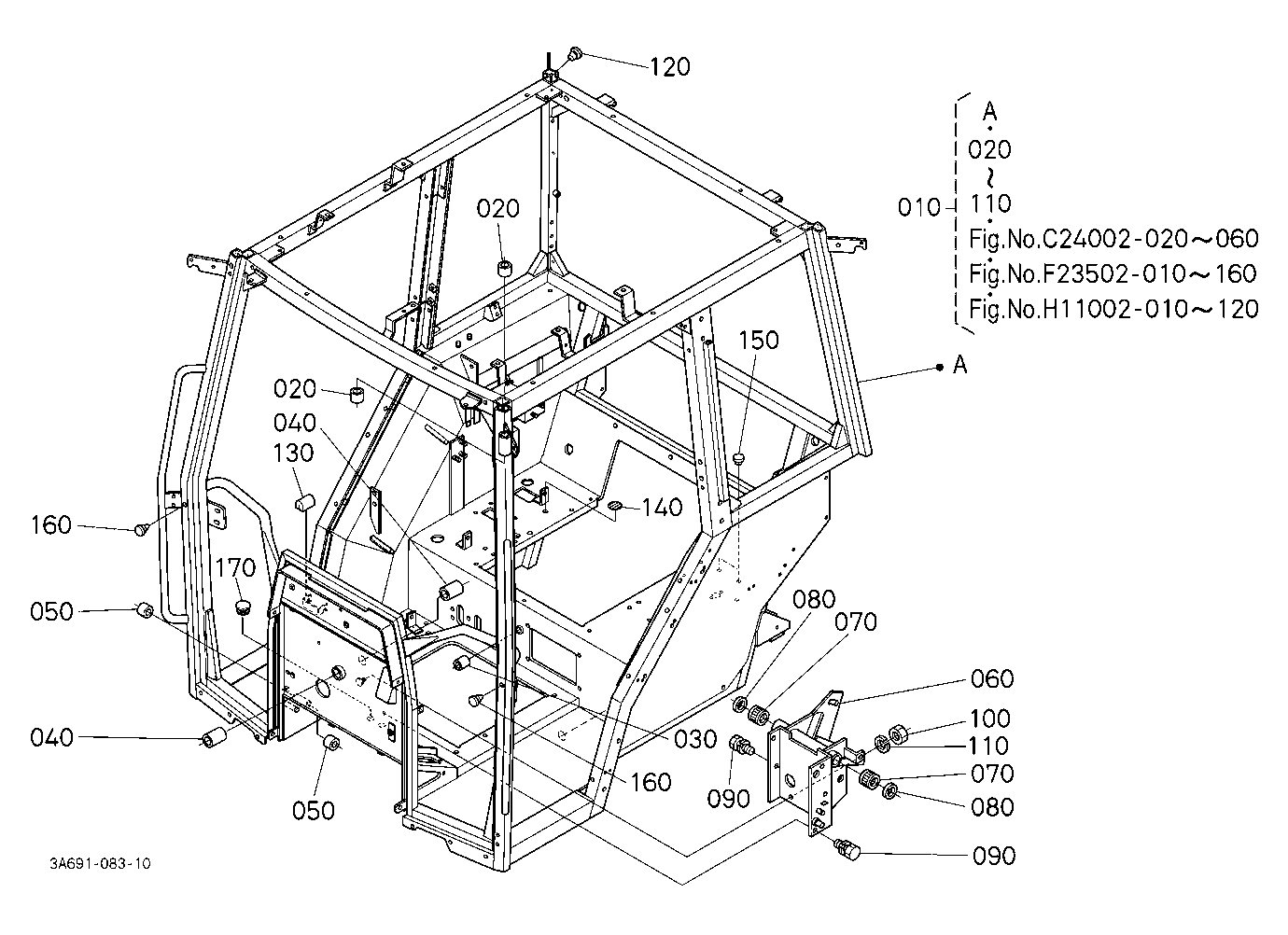 Cab Frame [A] [Cab Type] [New Type]