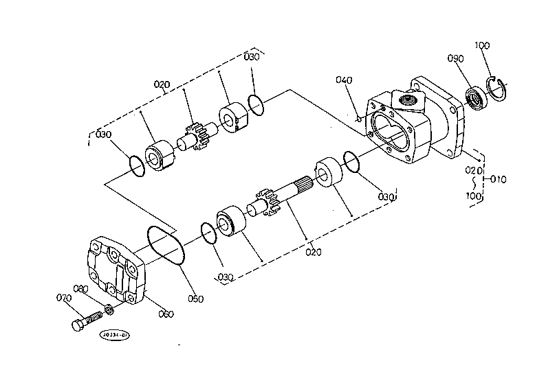 Hydraulic Pump (Manual) [Section Parts]