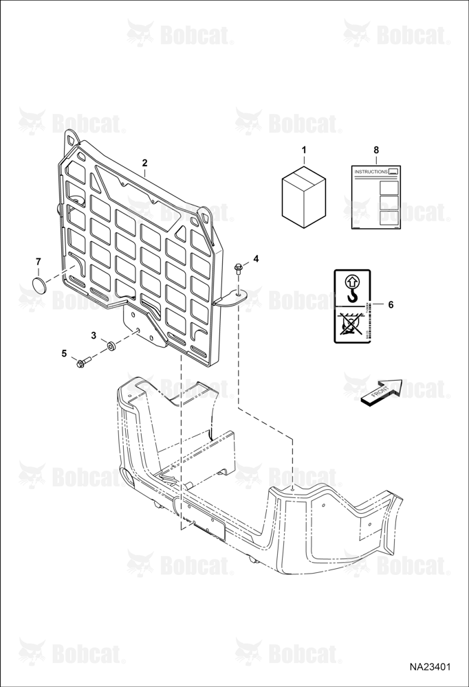 Rear Guard Lift Kit