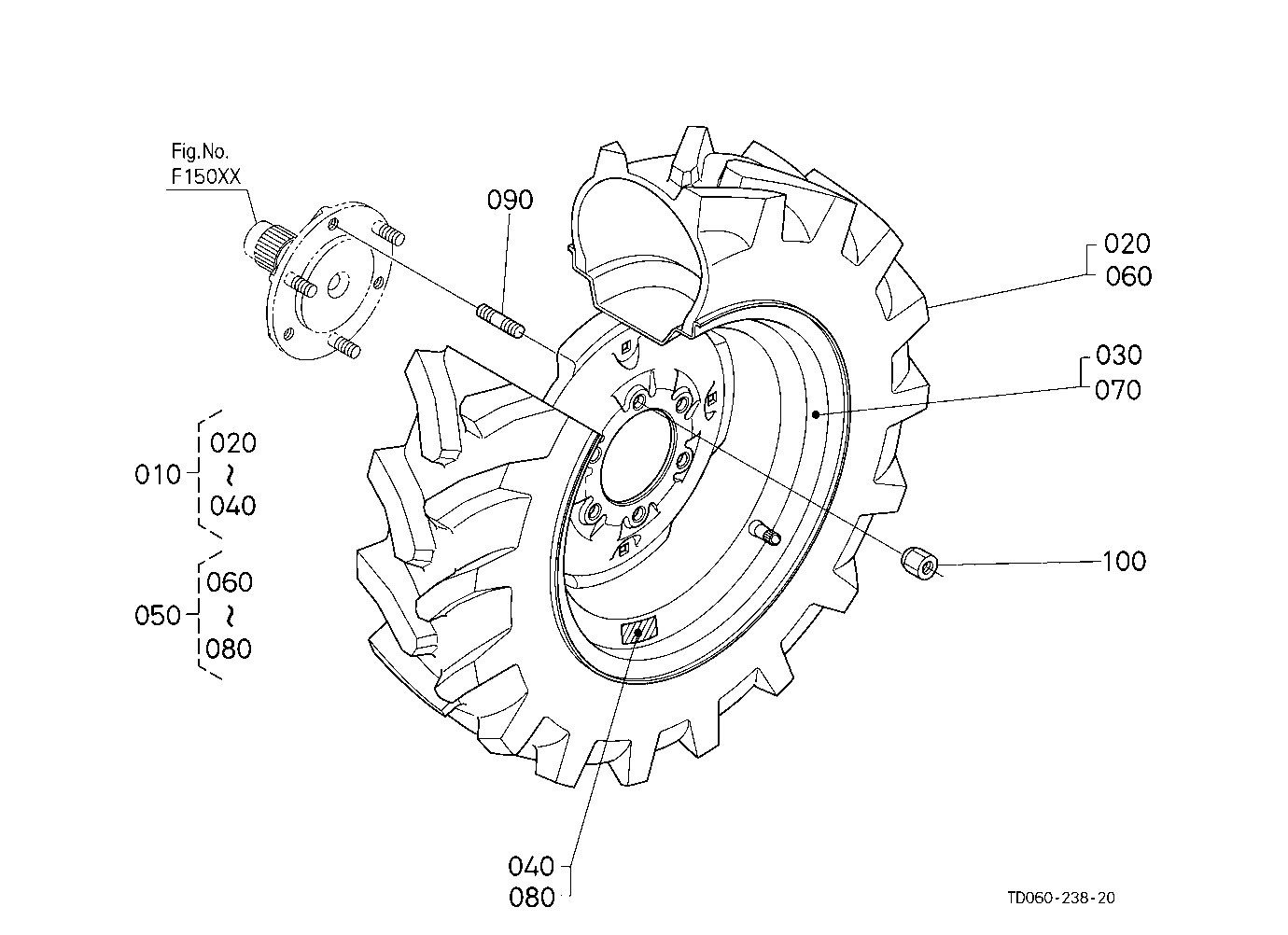 Front Wheel (9.5-16)