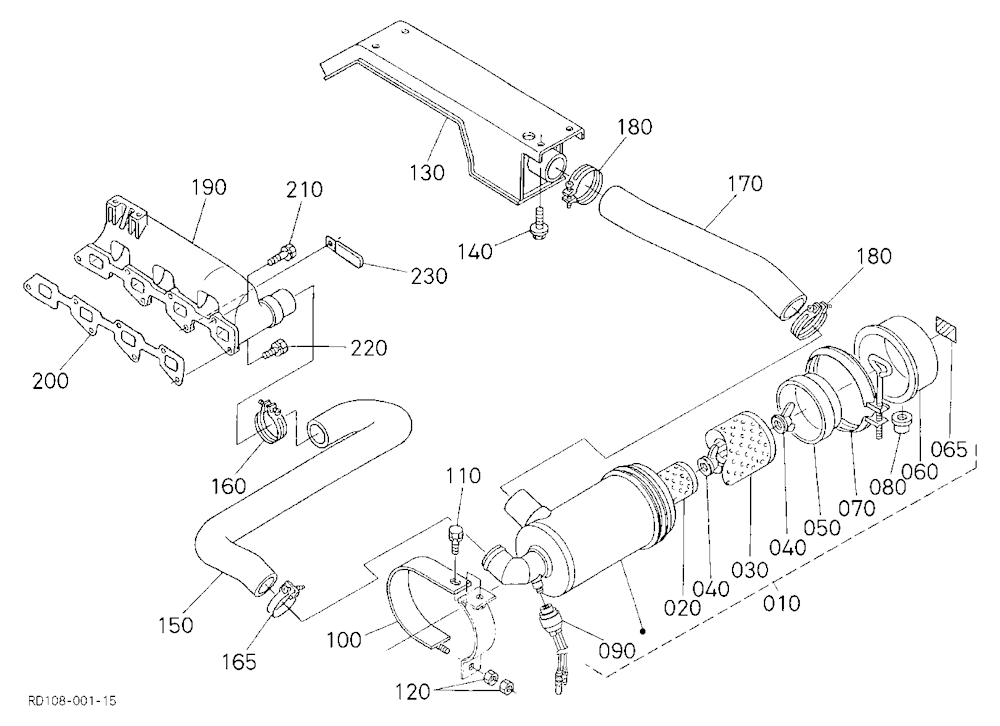 Air Cleaner,Inlet Manifold