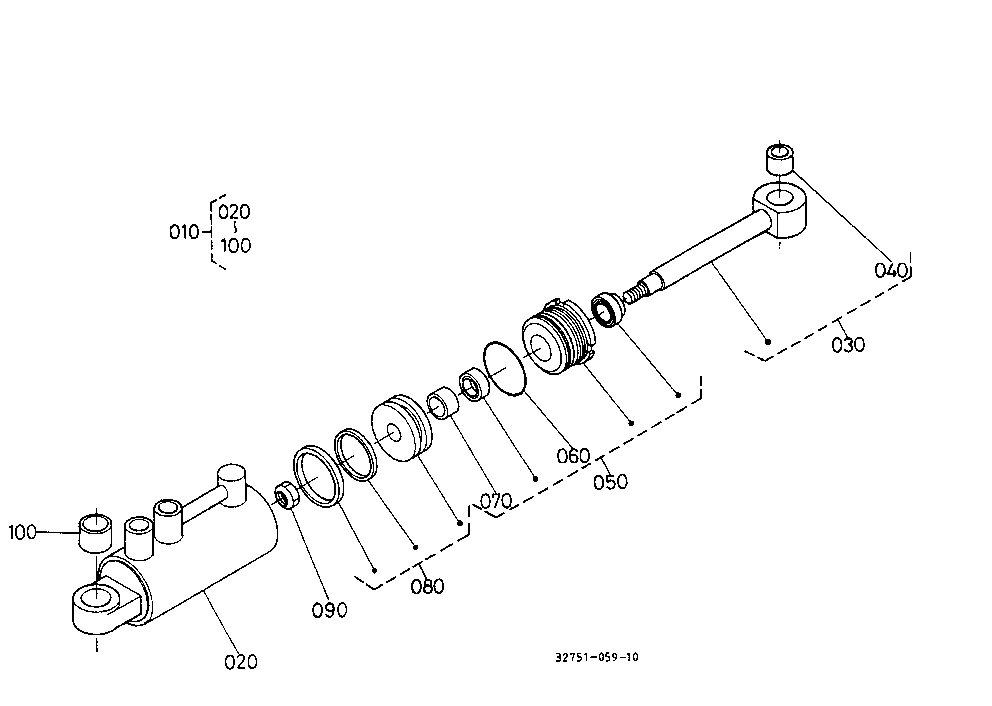 Steering Cylinder [Component Parts]