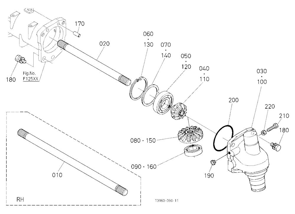 Differential Gear Shaft