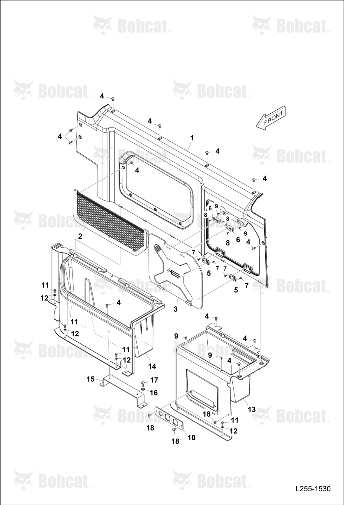Cover Assembly (Rear)