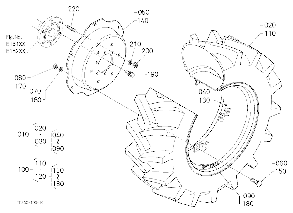 Rear Wheel (14.9-24 R1)