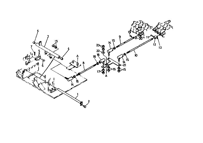 Control Lever (Travel Rh-2)