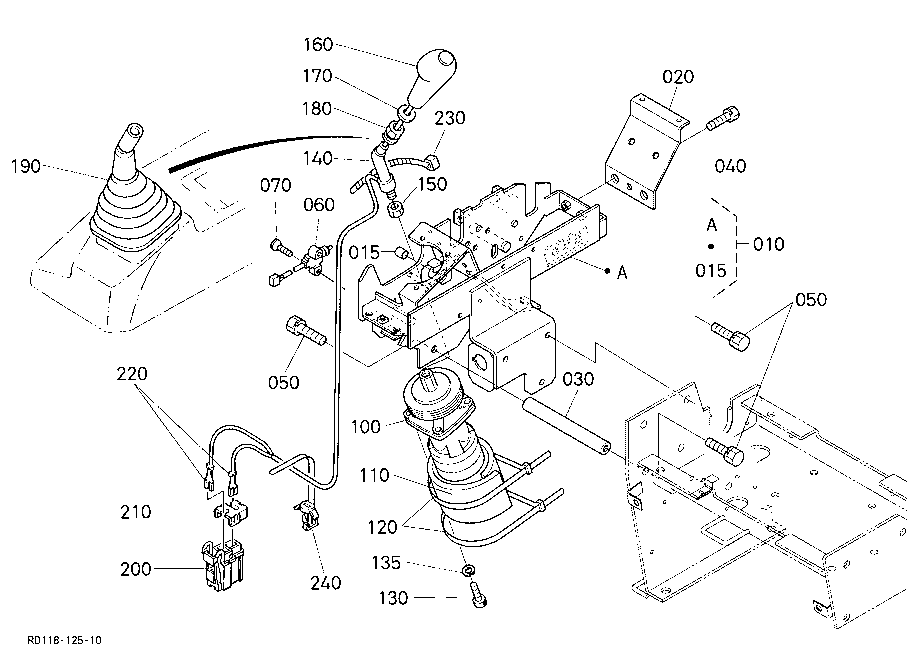 Control Lever (Lever Rh)