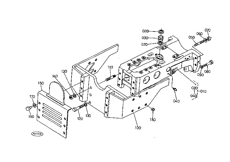 Front Axle Bracket [Mudder]