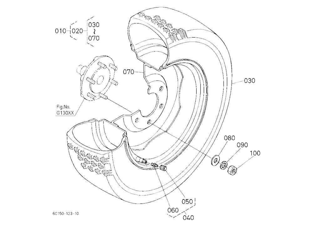 Front Wheel(24*8.50-12) [Au][Nz]