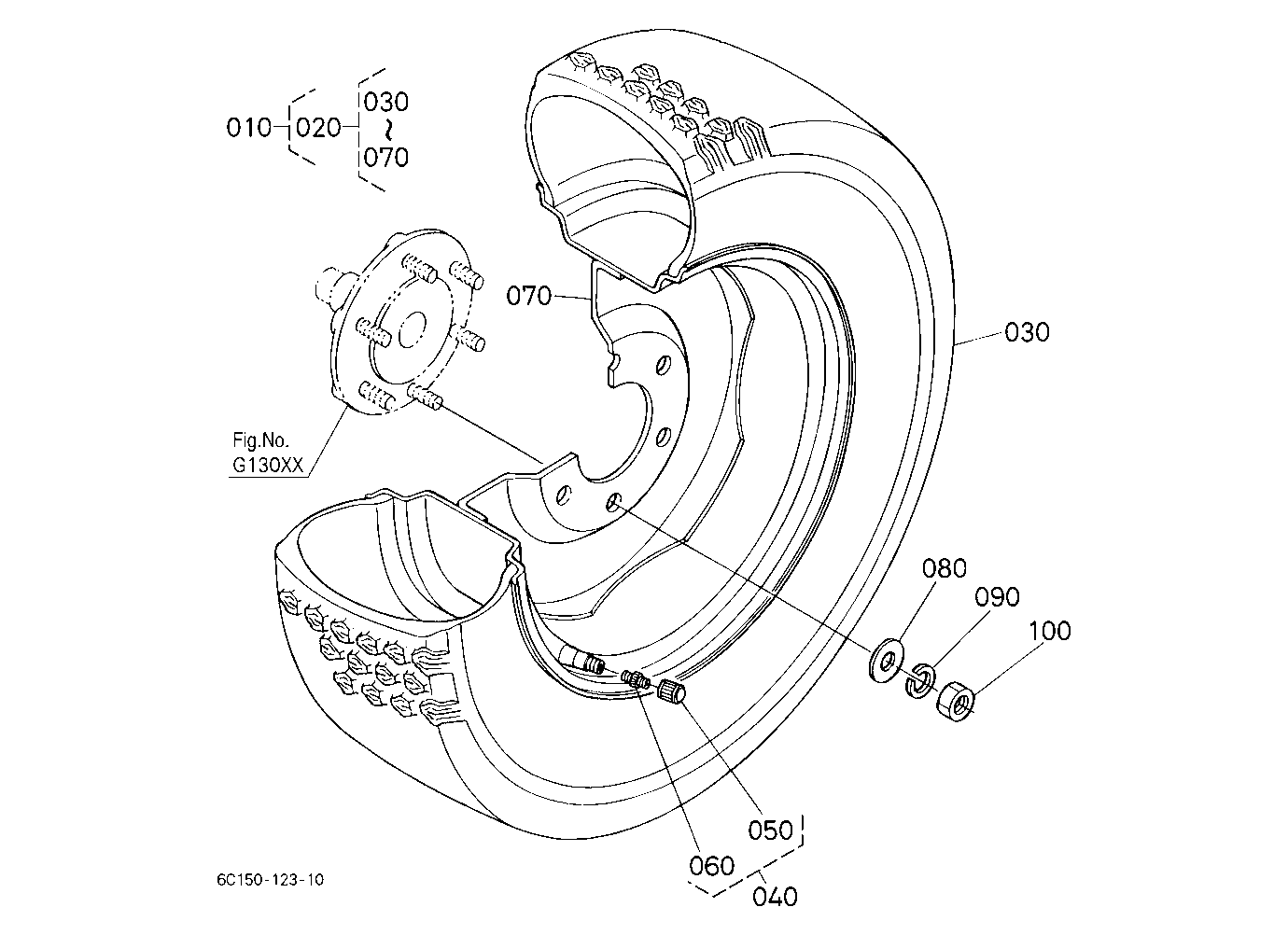 Front Wheel(24*8.50-12) [Au][Nz]