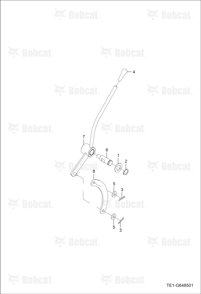 External Position Adjusting Lever Group