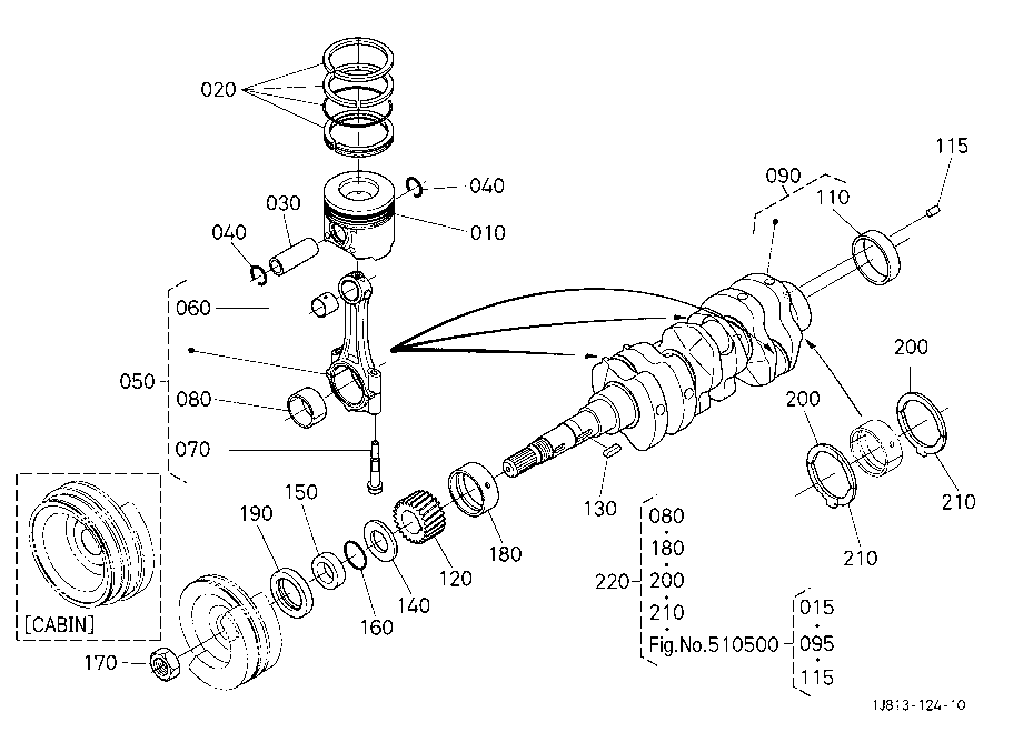 Piston And Crankshaft