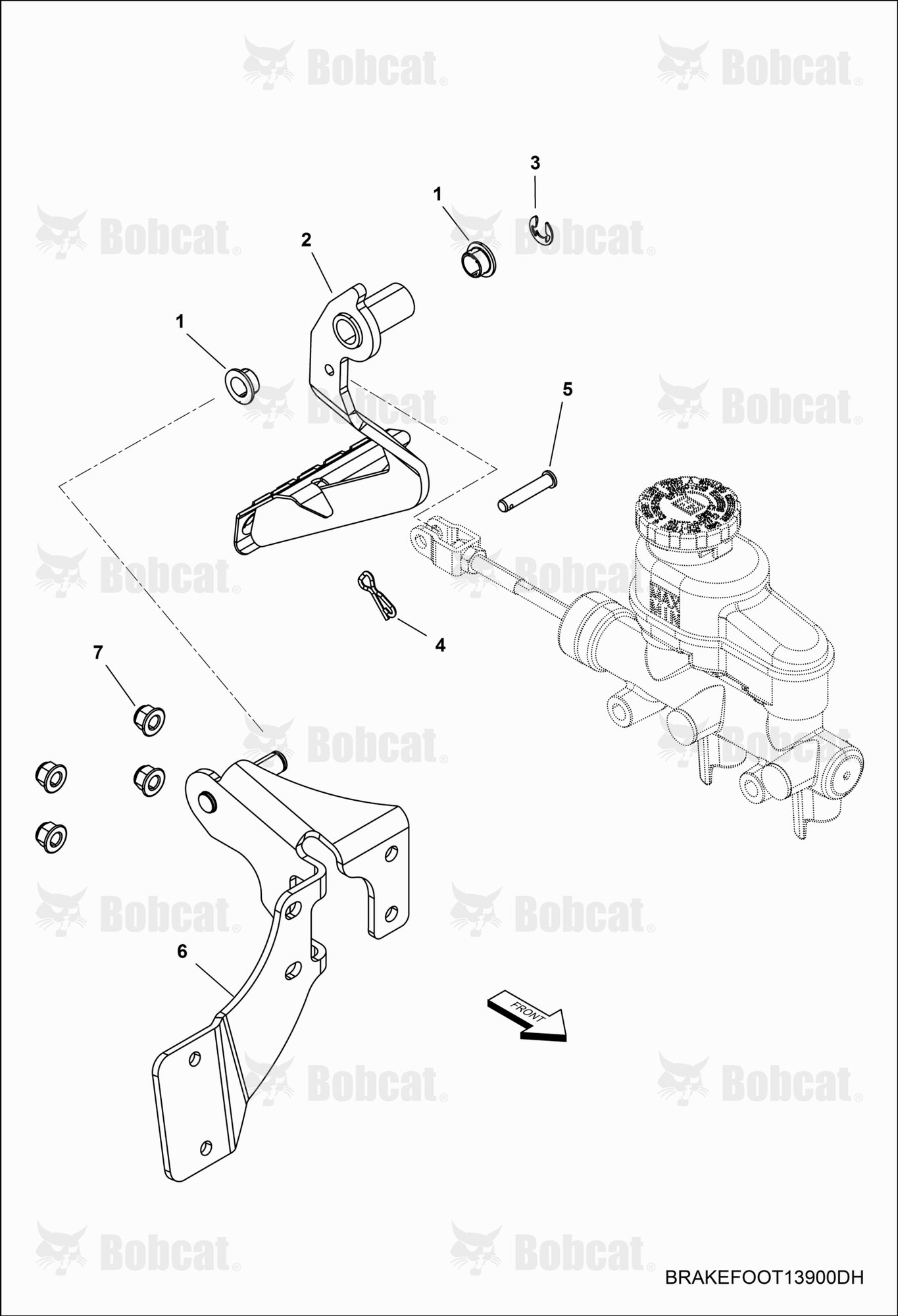 BRAKES, Pedal & Master Cylinder