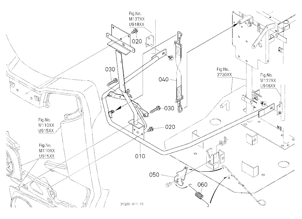Bonnet Kit (Bonnet Lock) [Option]