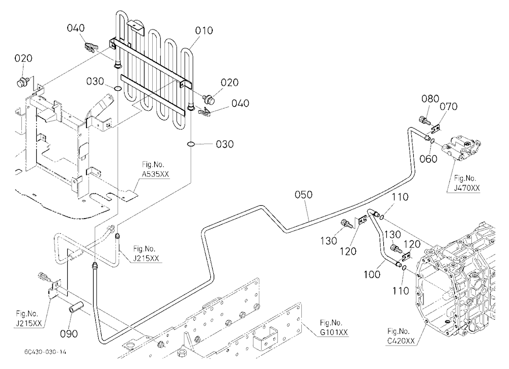 Hydraulic Oil Line (Oil Cooler)