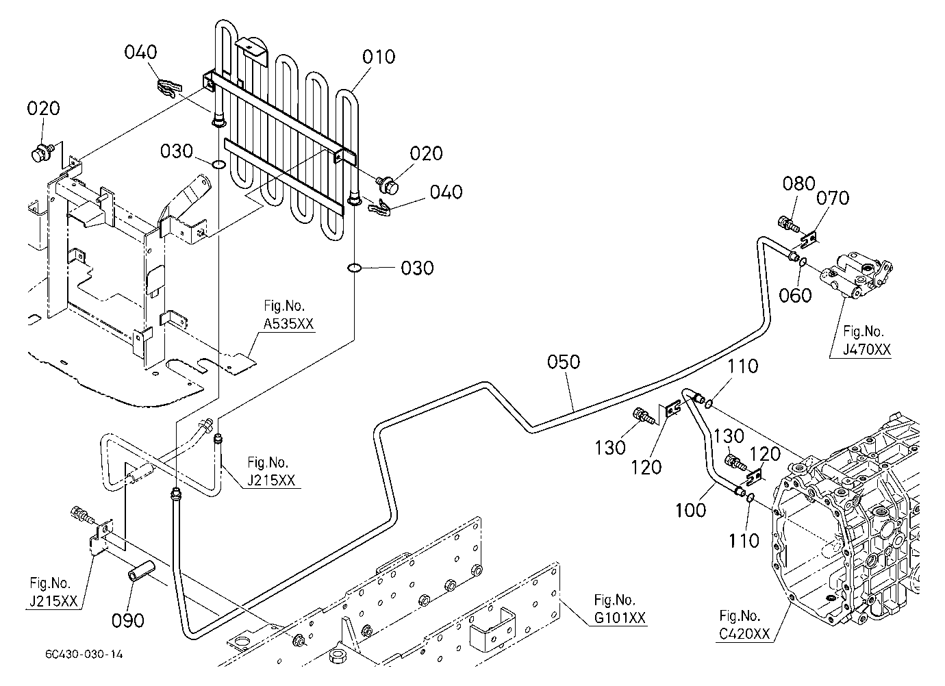 Hydraulic Oil Line (Oil Cooler)