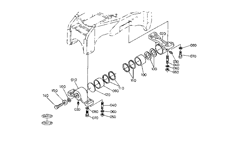 Front Axle Support [New Type]