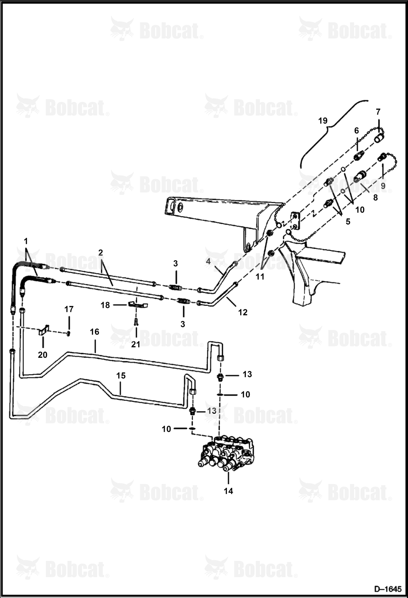 Auxiliary Hydraulics  502615001 & Above