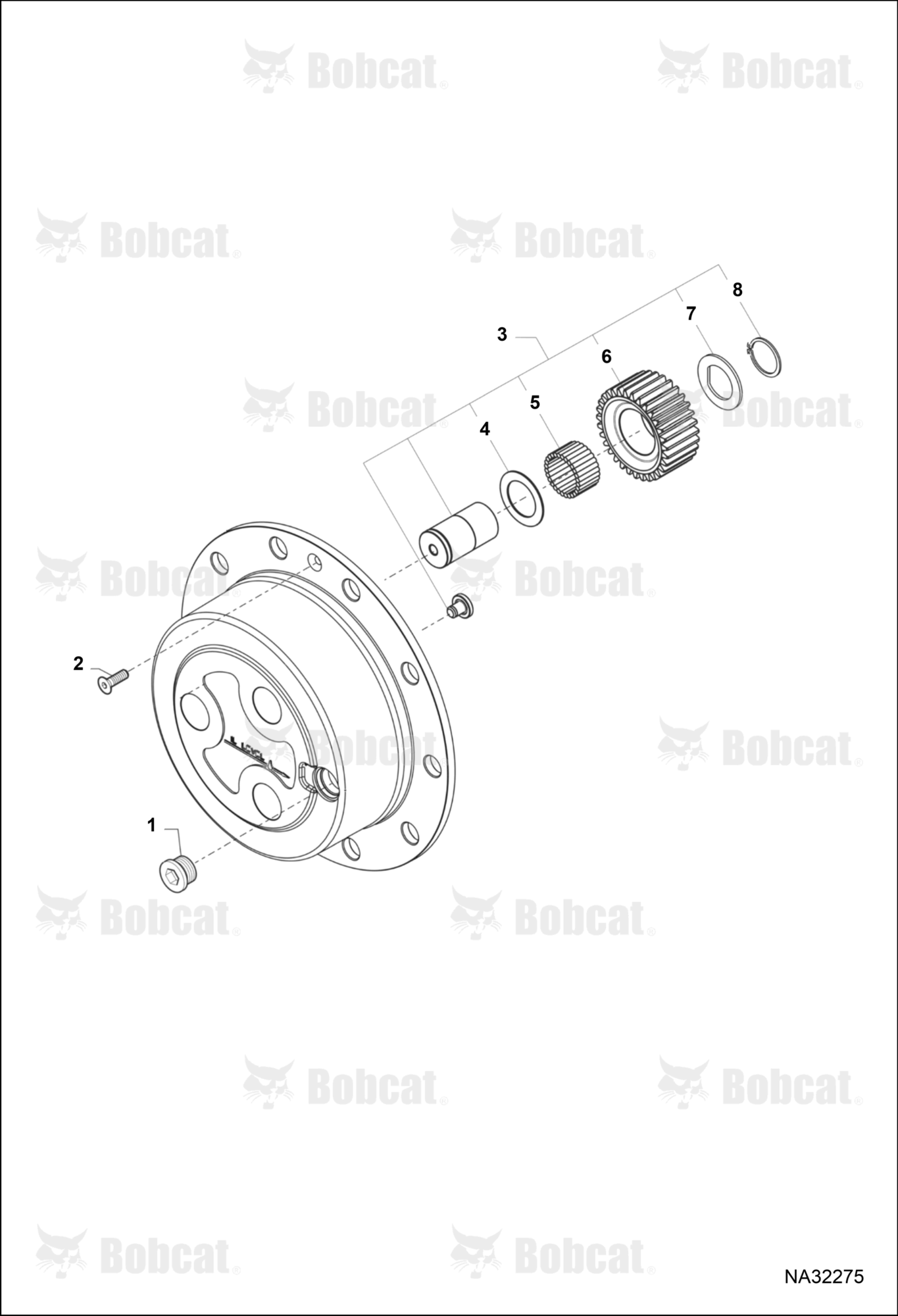 Rear Axle (Final Reduction)  B66G11315 & Above