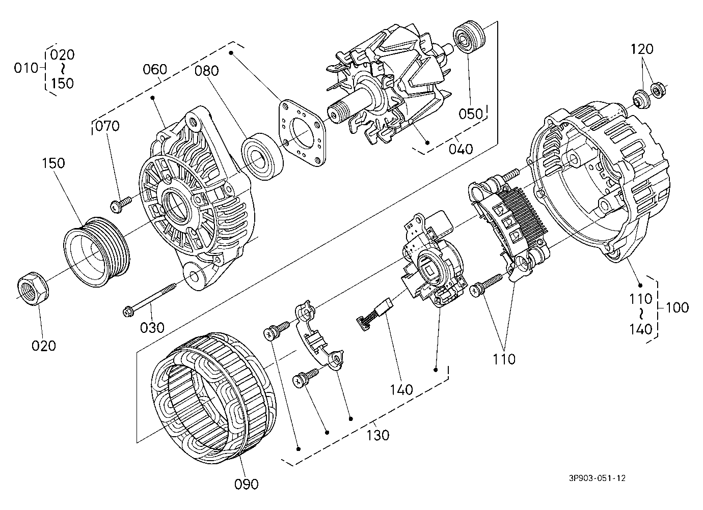 Alternator [Component Parts]