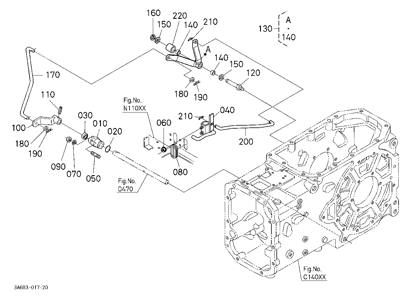 Rear Differential Lock Pedal [Cab Type]