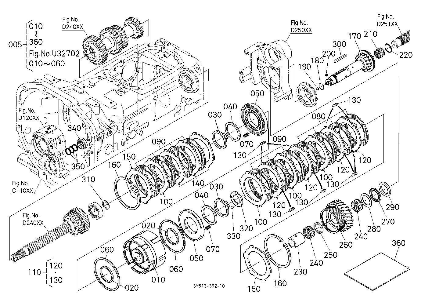 Main Gear Shift Clutch Replacement Kit 1 (Clutch)