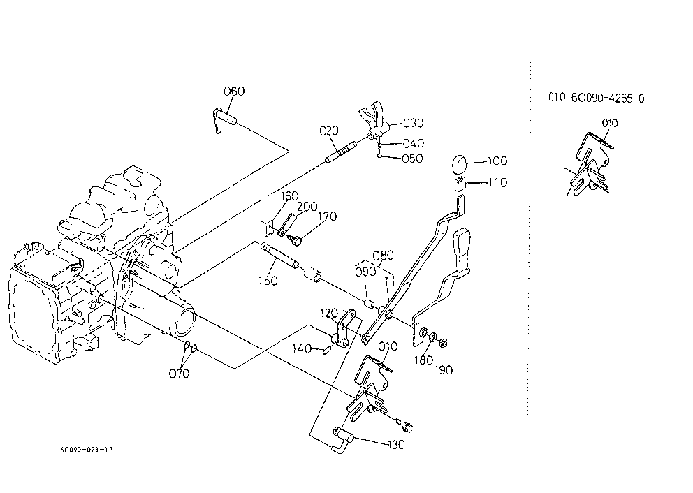 Range Gear Shift Lever