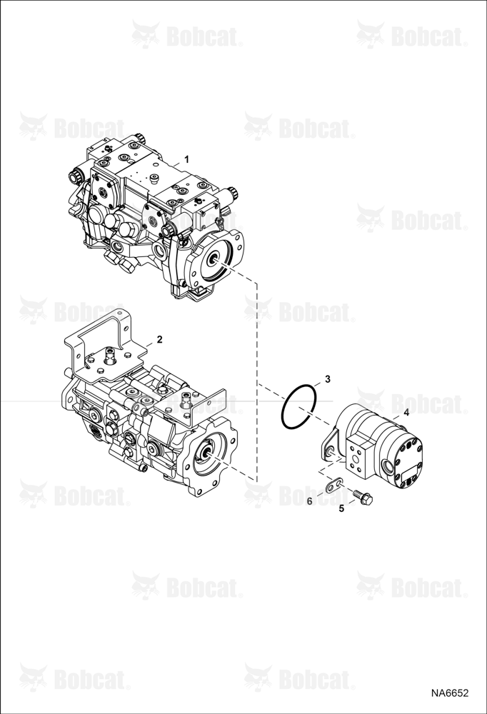 Hydrostatic PUMP/GEAR Pump (Identification)