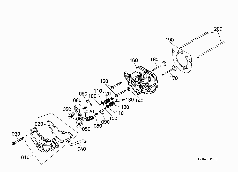 CYLINDER HEAD (T1880A S.No.>=21103)