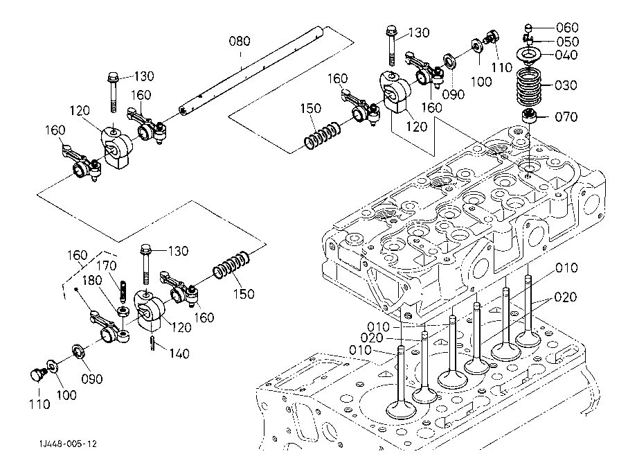 Valve And Rocker Arm