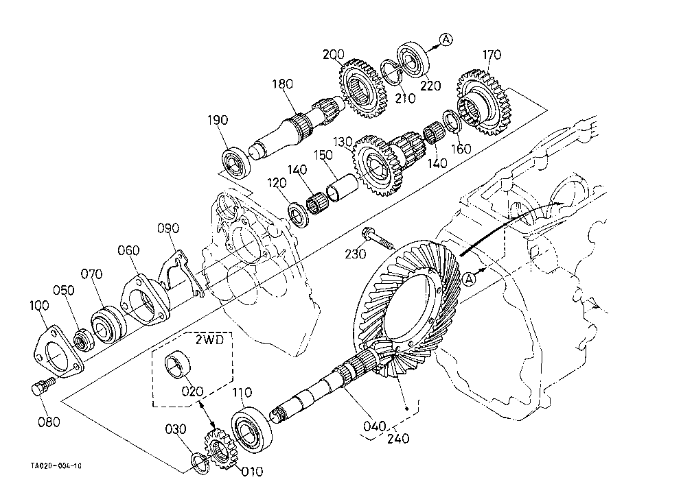 Spiral Bevel Pinion And Creep [With Creep]