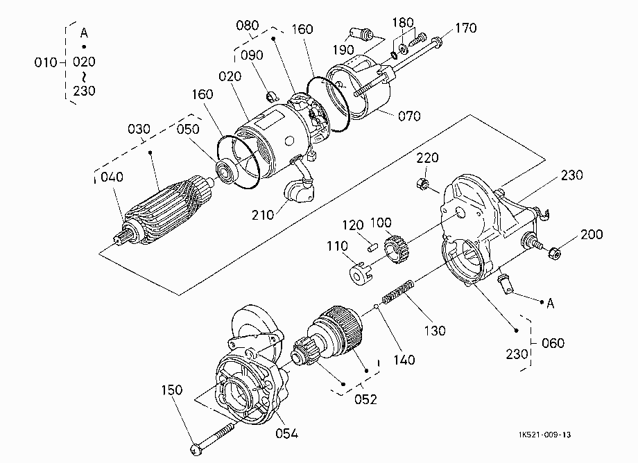 STARTER [COMPONENT PARTS]