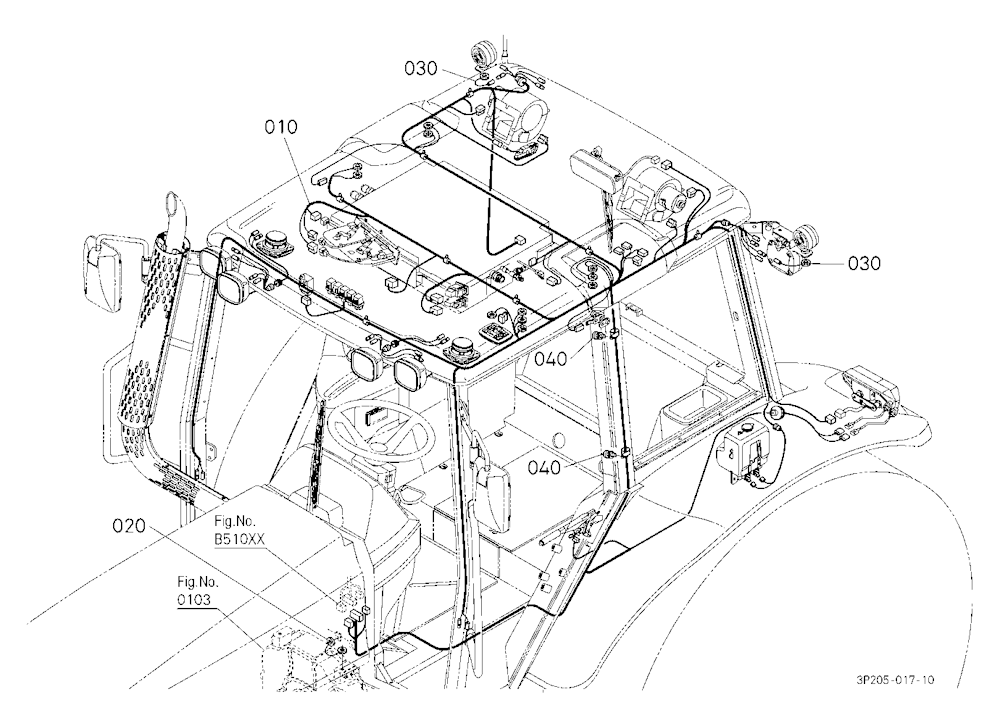Electrical Wiring (Cab) [A]