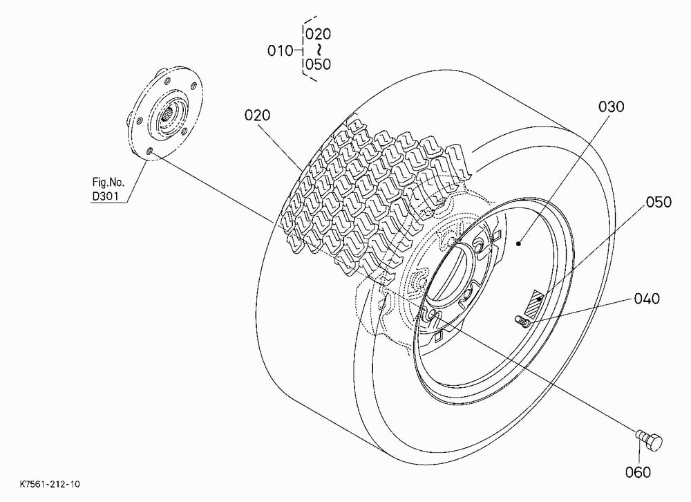 REAR WHEEL(25*12-12)